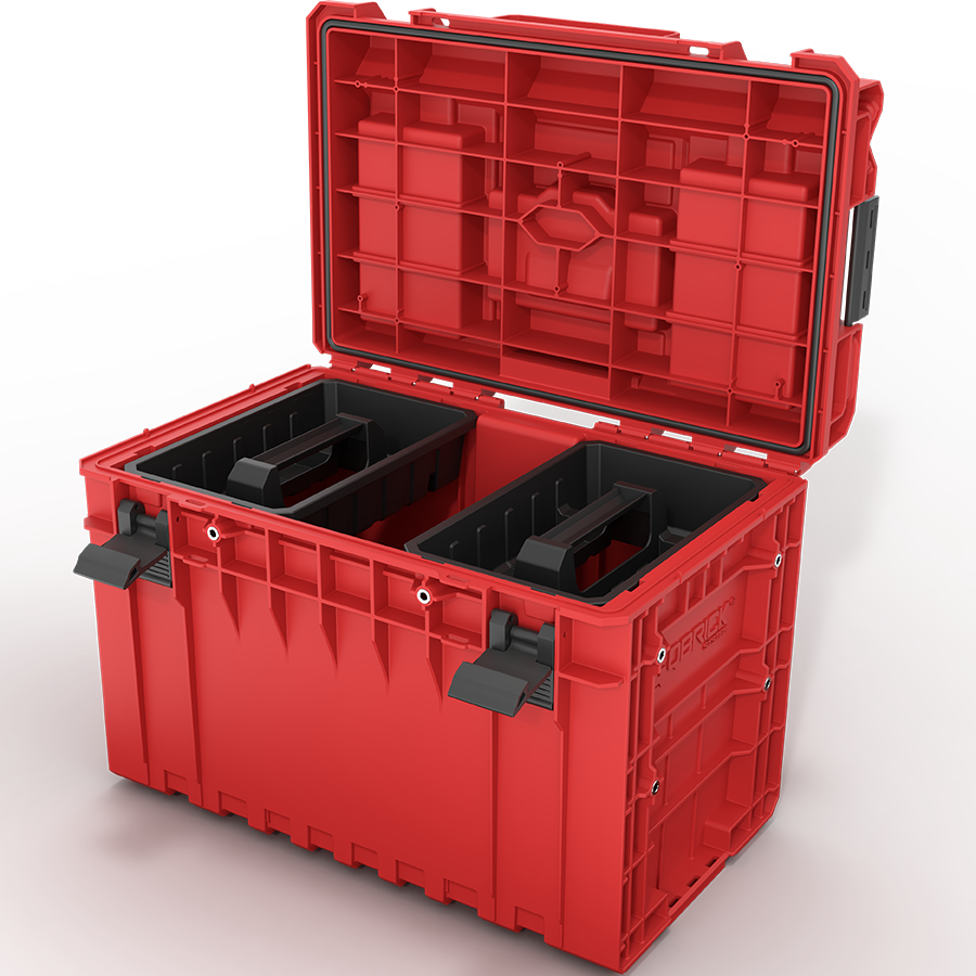 QBRICK SYSTEM ONE 450 PROFI 2.0 RED ULTRA HD CUSTOM detal