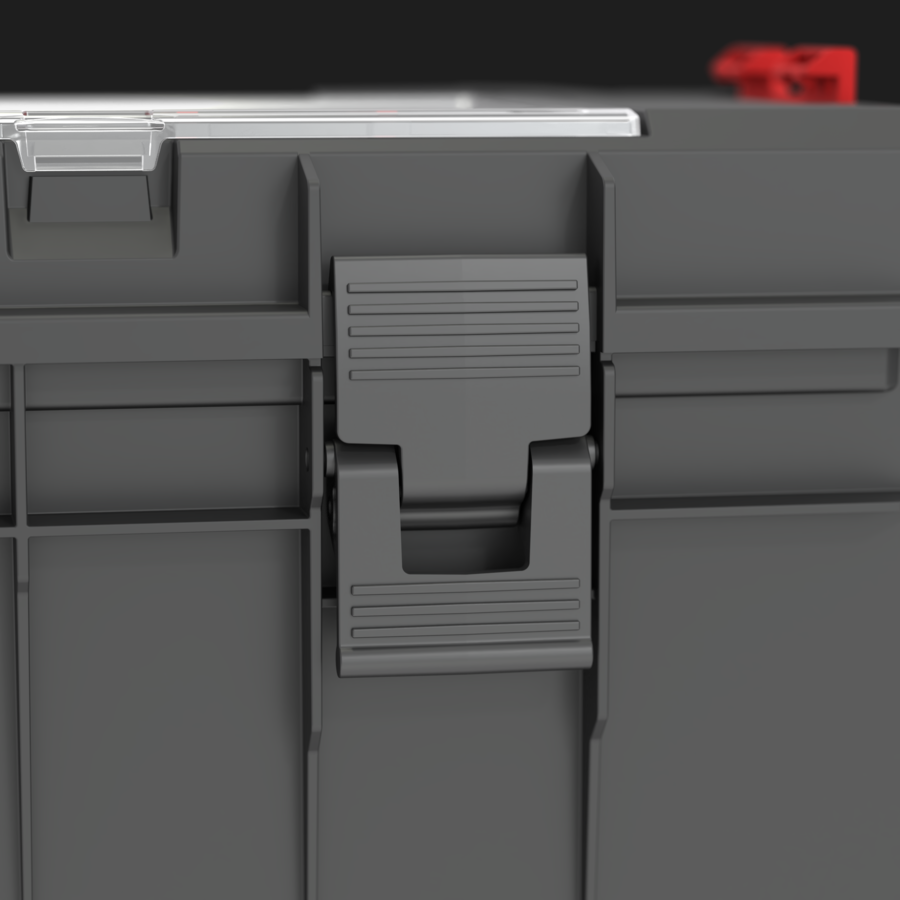 Zapięcia do skrzyń narzędziowych QBRICK System PRO ONE detal
