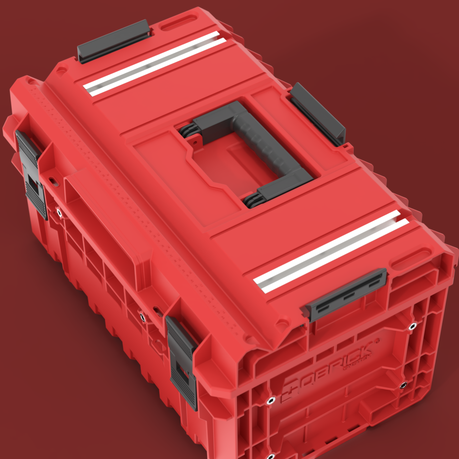 Qbrick System ONE 350 Technik 2.0 RED Ultra HD Custom wnętrze