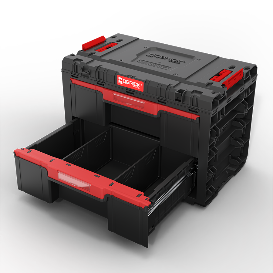 Qbrick System PRIME Drawer 2 Toolbox Basic wnętrze