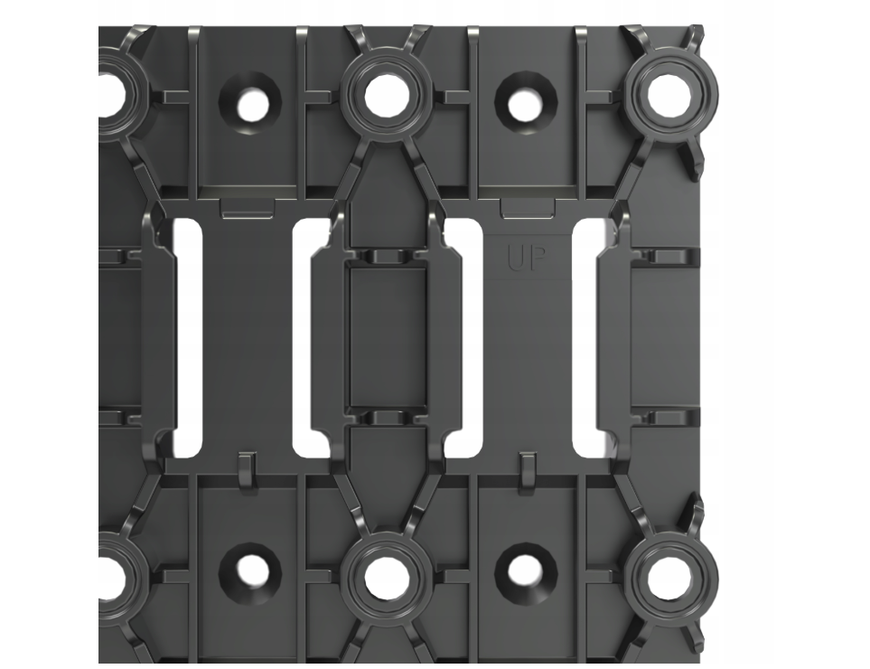 Qbrick System Custom Pegboard 1/2 x2 detal