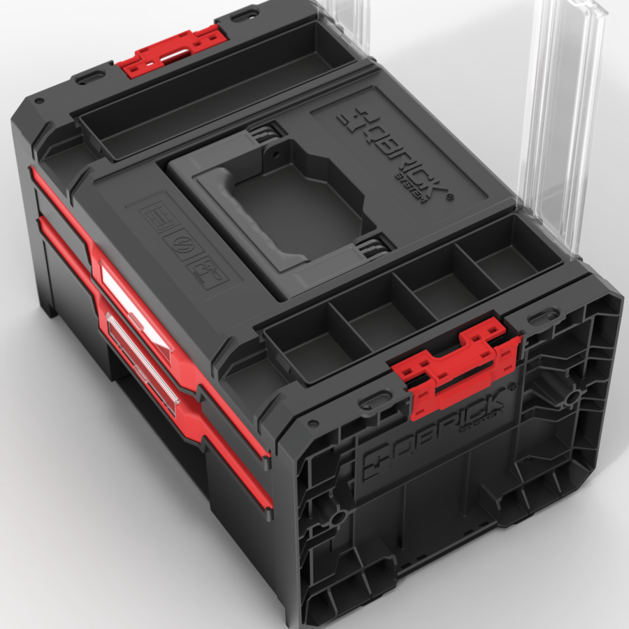 Qbrick System PRO Drawer 2 Toolbox 2.0 Profi Expert interior