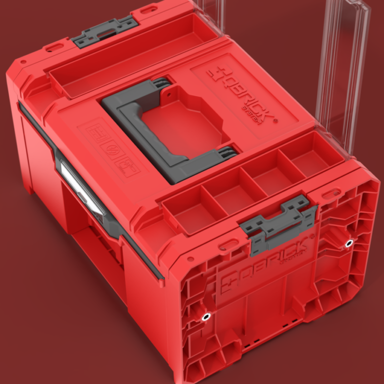Qbrick System PRO Drawer 1 Toolbox 2.0 Profi Basic Red Ultra HD Custom detail