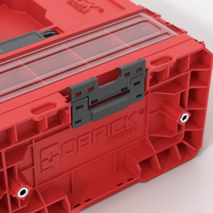 Qbrick System PRO Technician Case 2.0 Profi Red Ultra HD Custom detail