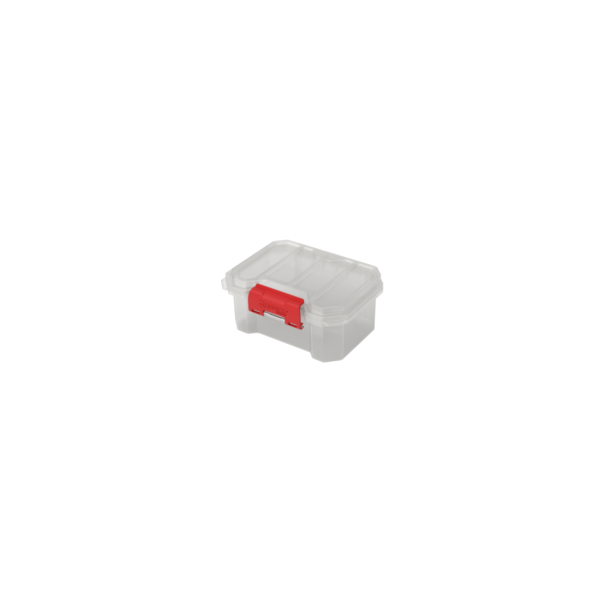 Qbrick Regular Organizer Compact S Plus TRANSPARENT detail