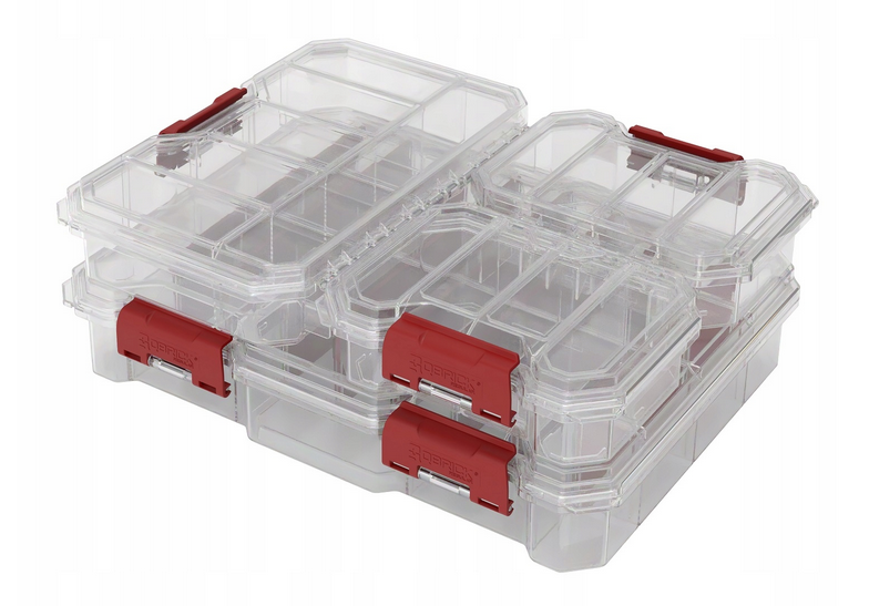 Qbrick Regular Organizer Compact Set 1 T TRANSPARENT detail