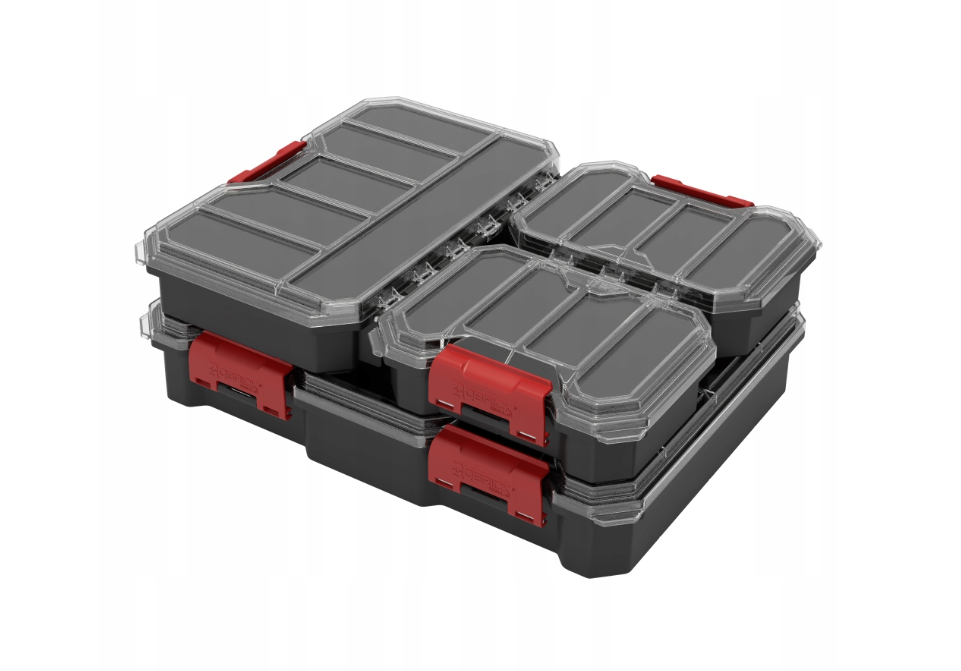 Qbrick Regular Organizer Compact Set 1 BLACK detail