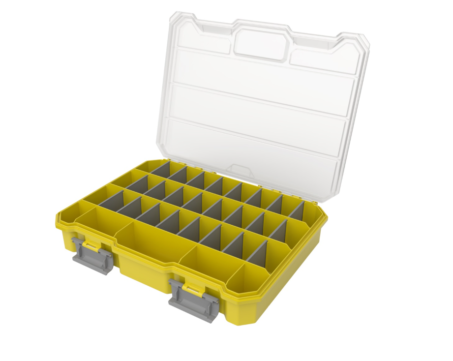Qbrick Regular Organizer Compact L Yellow detail