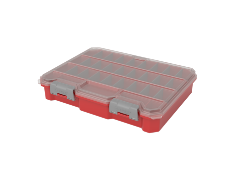 Qbrick Regular Organizer Compact L Red