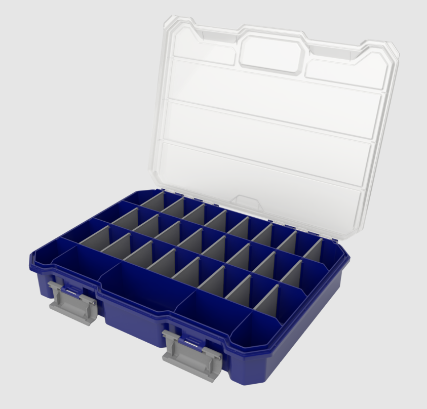 Qbrick Regular Organizer Compact L Blue detail