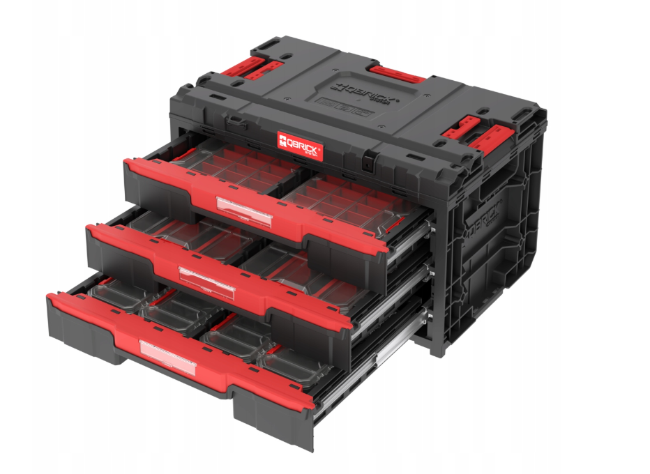 Qbrick System ONE Drawer 3 Toolbox 2.0 PROMO Compact Organizers Set