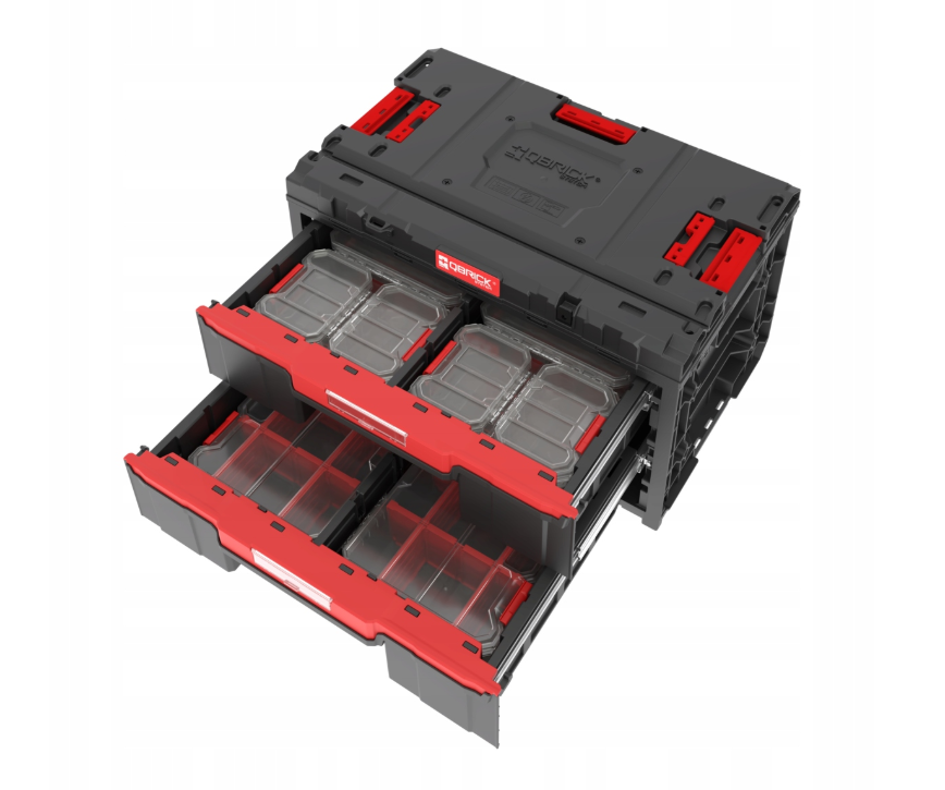 Qbrick System ONE Drawer 2 Toolbox 2.0 PROMO Compact Organizers Set