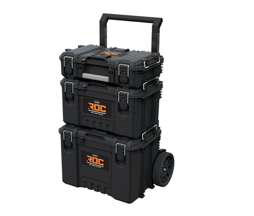 Keter ROC Pro Gear 2.0 zestaw 3 skrzynek narzędziowych