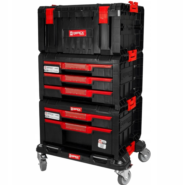Mobilny zestaw narzędziowy Qbrick System PRO Drawer Workshop Set 2