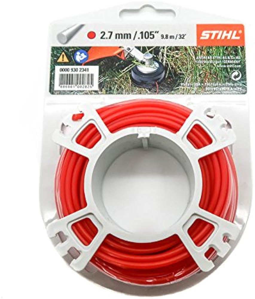 Żyłka tnąca okrągła 2,7 mm x 9 m