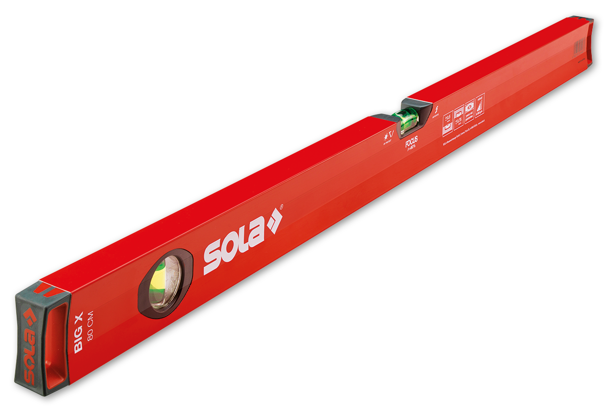 Poziomica aluminiowa SOLA BIG X 80 cm