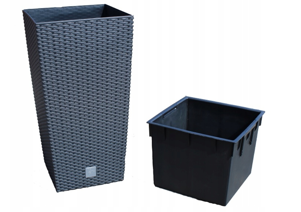 Doniczka Prosperplast Rato Square z wkładem