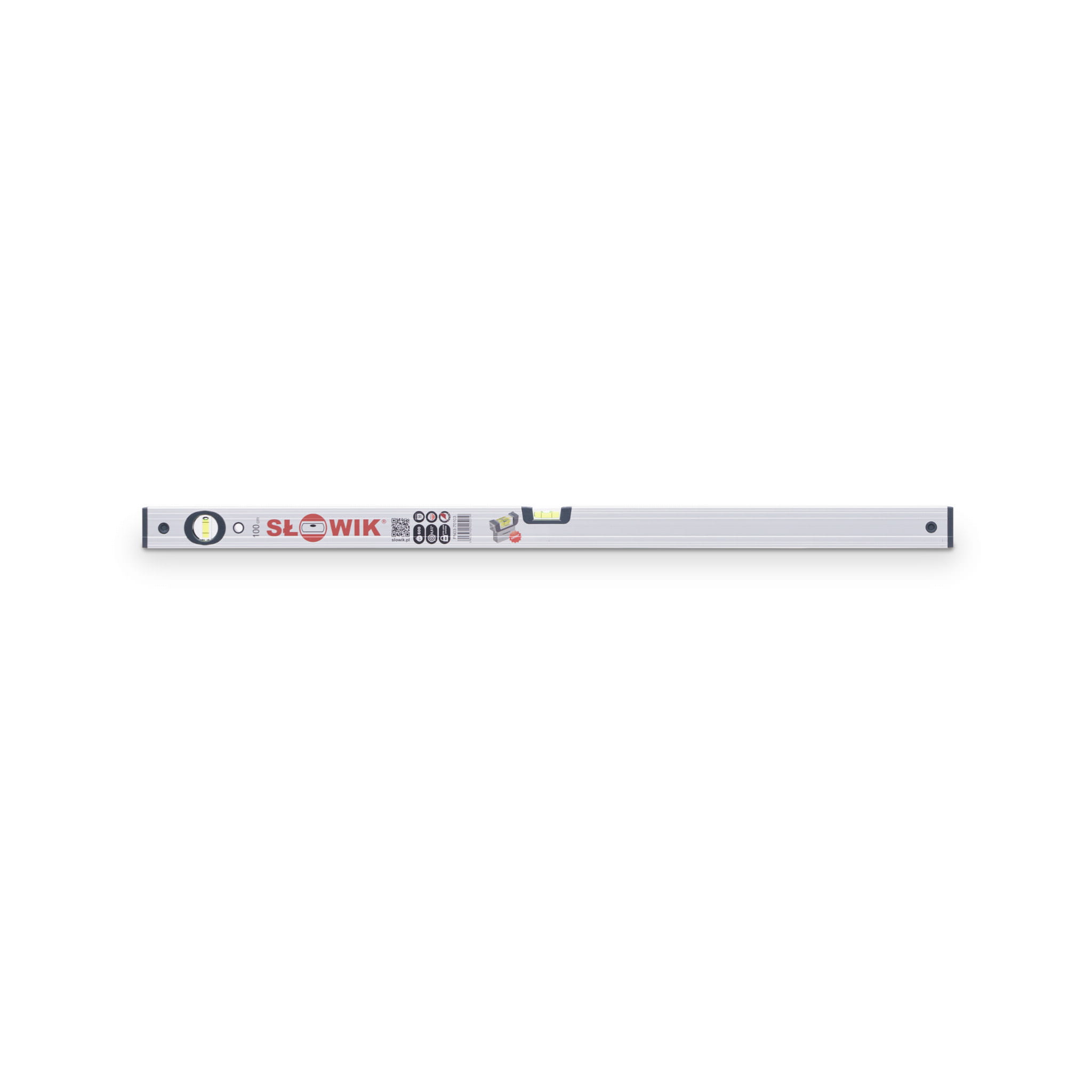 Słowik PN03 poziomnica anodowana srebrna 40 cm