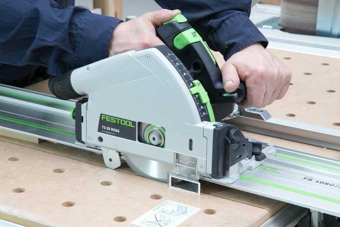 Detal zagłębiarki Festool TS 55 FEBQ-Plus-FS