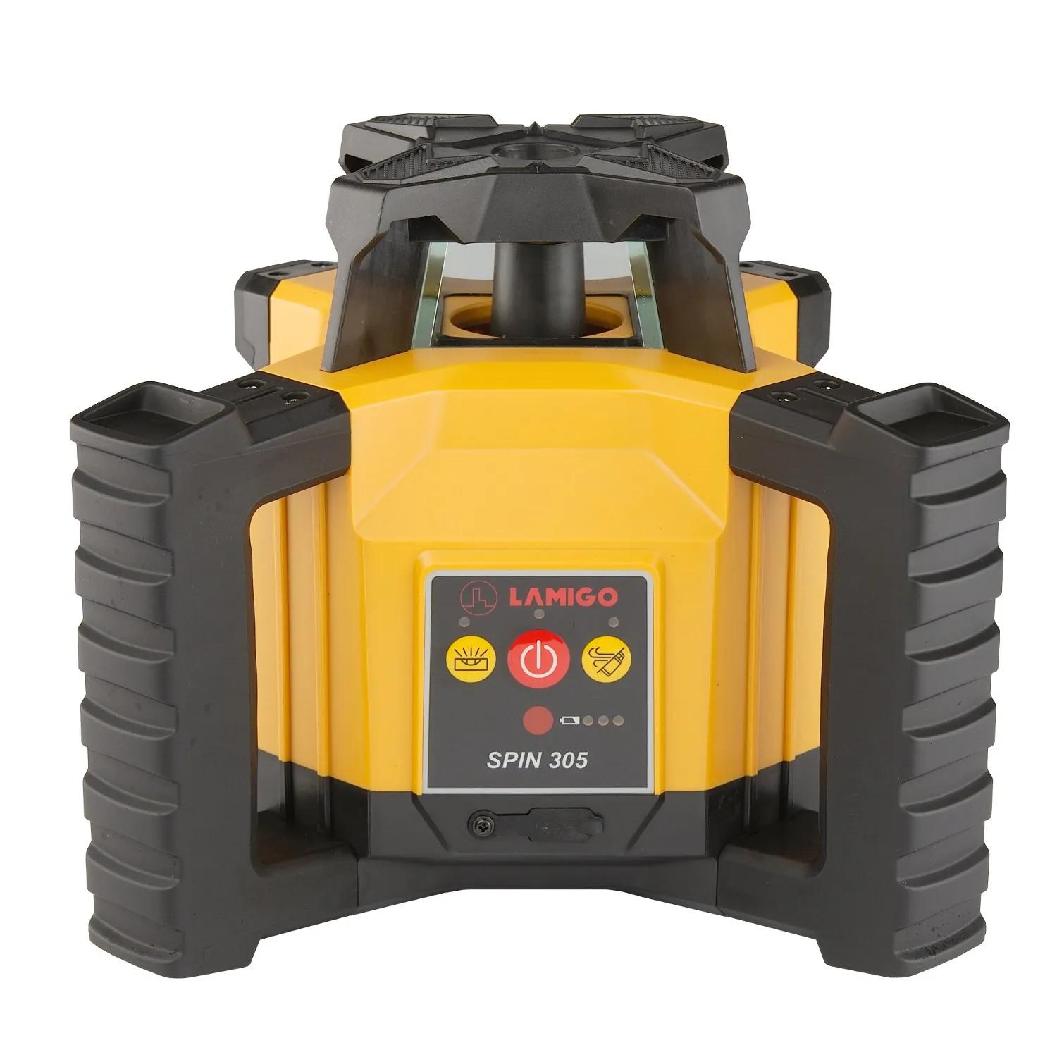 Niwelator rotacyjny Lamigo SPIN 305 SET z łatą i statywem
