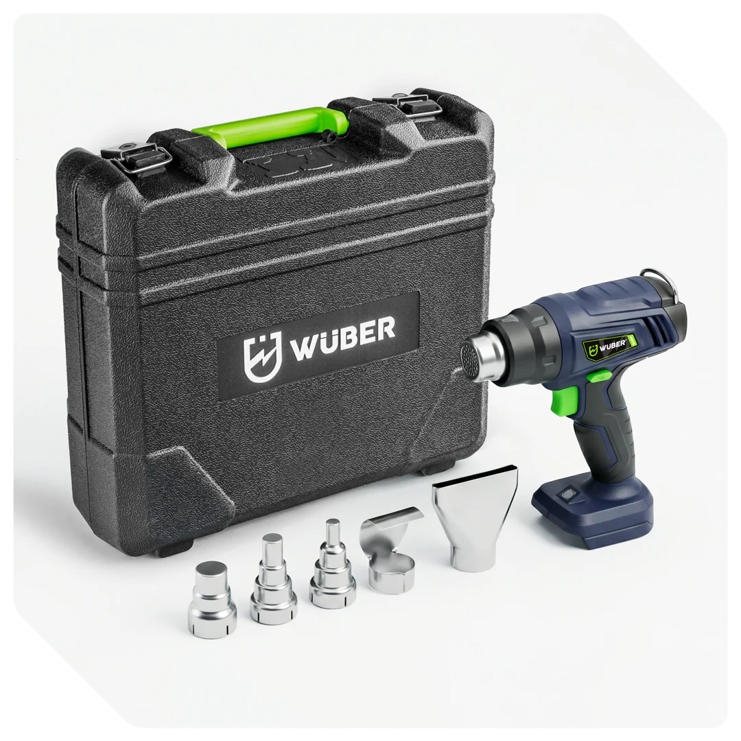 Opalarka akumulatorowa WUBER 20 V LCD 50–500°C Share+ System