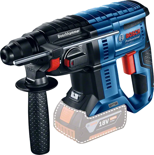 Młot udarowo-obrotowy Bosch Professional GBH 180-LI 18 V 2 J SDS plus