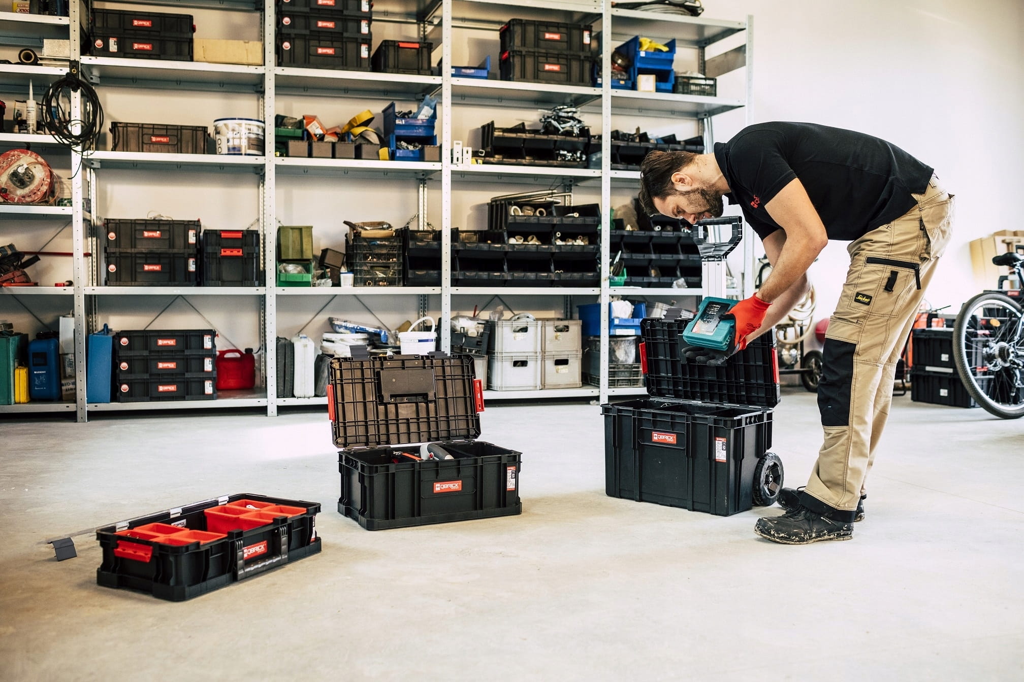 Qbrick System TWO Cart Set 6w1 elementy zestawu